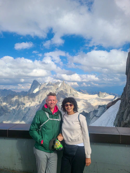 More views from Aguille du Midi.