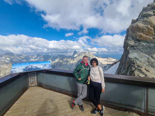 More views from Aguille du Midi.