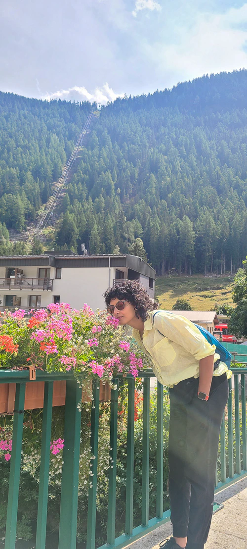 Exploring up the valley in Vallorcine.