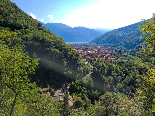 Descending into Cannobio