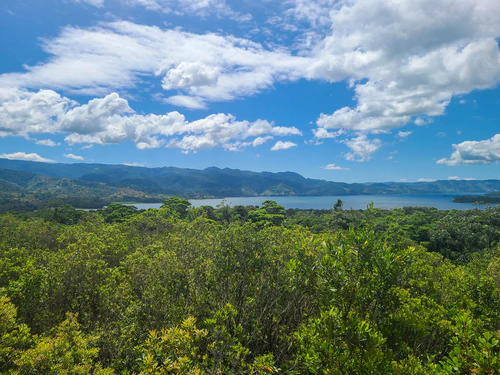 Lake Arenal in the distance