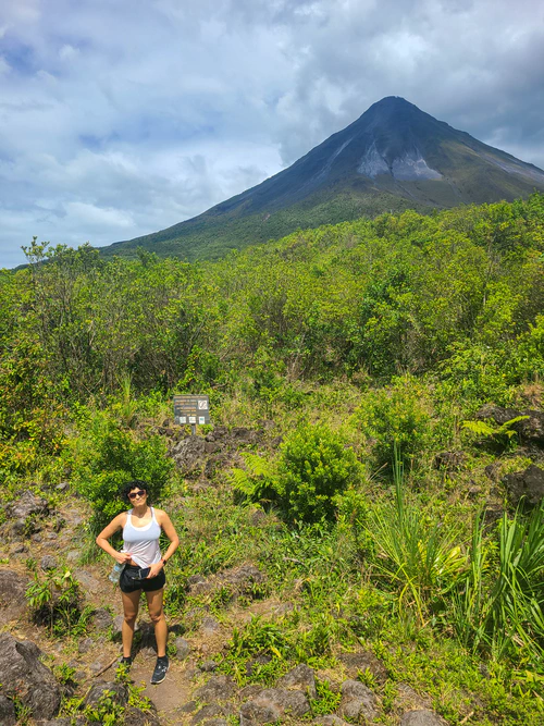 Crazy to be that close to a volcano!