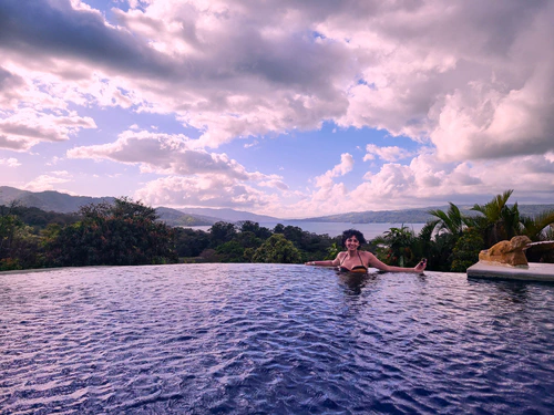 We made it to the next destination and went straight for the pool for sunset